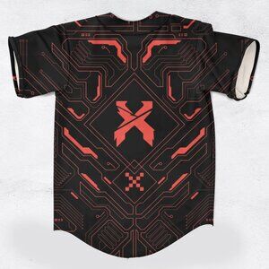 Excision Cyberpunk Baseball Jersey For EDM Festivals